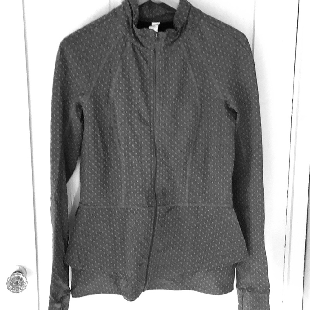 Anthropologie pure good peplum jacket L